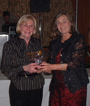 Consistency Trophy was awarded to Florence Carruthers for 'the pork pies'