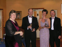 Autumn Cup, Bowes Sinclair Trophy - Hugh Godfrey and Dave & Sarah Nicholson