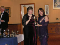 T.S.B Trophy - (Roy Blackburn and) Michaela Sheard