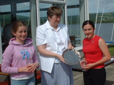 Mirror winners Becky Partridge and Kate Robinson from Budworth