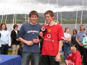 Commodore's Bowl winners (under 19) - Tim and Rob Smith,  Bassenthwaite