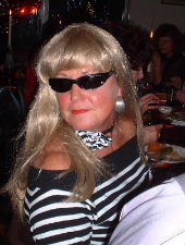 There's no mistaking Linda Luvlace - even with the shades