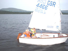 Joseph and Joseph take to the water in an Oppie