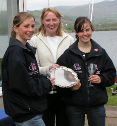 Winners of the slow handicap fleet - Emma Houlihan and Holly Scott