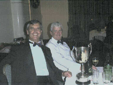 Flying 15 Championship winners Scott Beattie and John Somerville