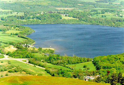 Main sailing bay at North end - clubhouse mid left